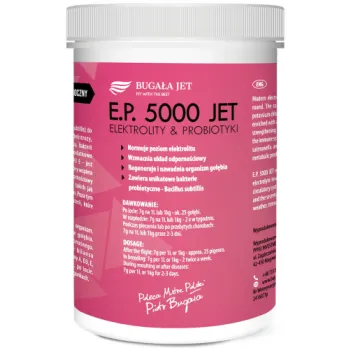 BUGAŁA JET E P 5000 Jet, elektrolity & probiotyki 400g